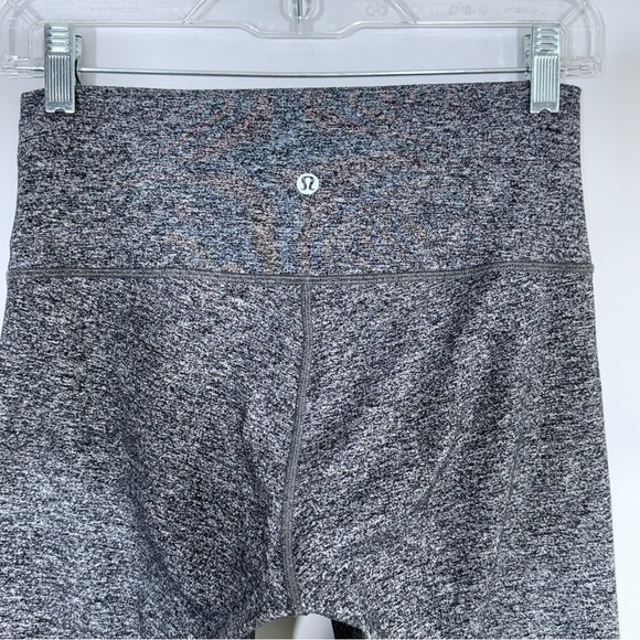 Lululemon Wunder Under Hi-Rise 7/8 Tight *25" Heathered Black Size 8 W5AOUS - Picture 9 of 15